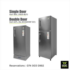 Rent Stuffs offers Fridge for Rent in Colombo, Sri Lanka. We have wide range of fridges and refrigerators for rent with many features and capacities.