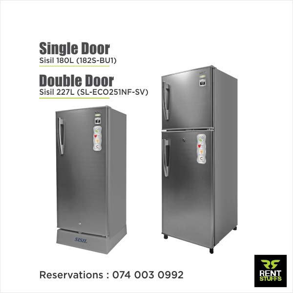 Rent Stuffs offers Fridge for Rent in Colombo, Sri Lanka. We have wide range of fridges and refrigerators for rent with many features and capacities.